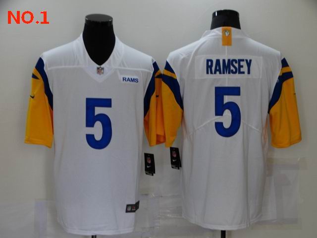 Men's Los Angeles Rams #5 Jalen Ramsey Jerseys-22